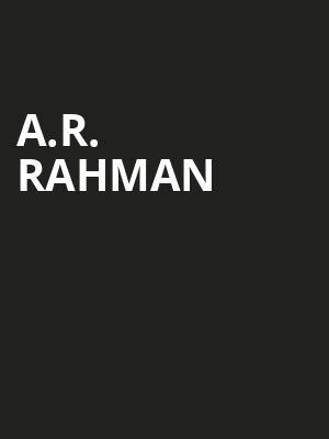 AR Rahman, Oakland Arena, Oakland