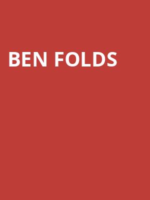 Ben Folds, Fox Theatre Oakland, Oakland