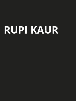Rupi Kaur, Paramount Theater, Oakland